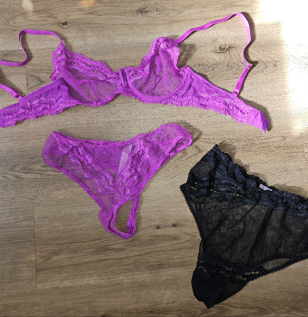 Savage X Fenty Lingerie Set Plus Extra Panty
